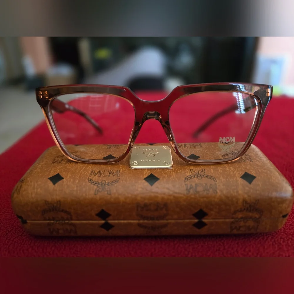 ✨️BRAND NEW MCM FOR PRESCRIPTION EYEWEAR CARAMEL